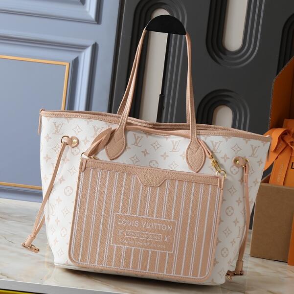 【ルイ・ヴィトン LOUIS VUITTON】ネヴァーフル・インサイドアウト MM M25665（100％マシン）